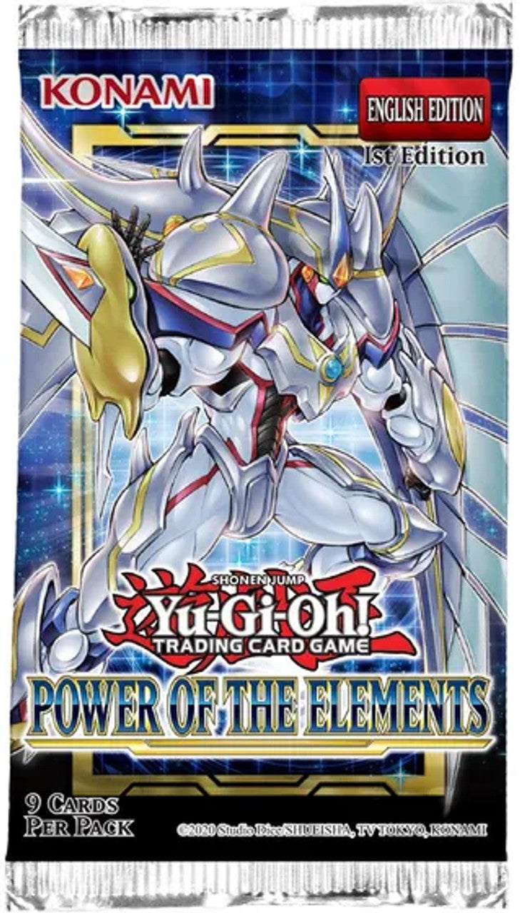 YGO POWER OF THE ELEMENTS BOOSTER PACK