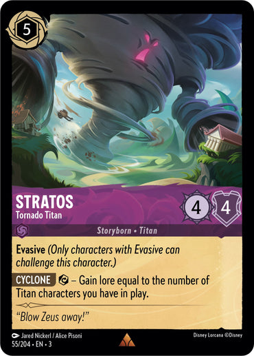 Stratos - Tornado Titan (55//204) [Into the Inklands]