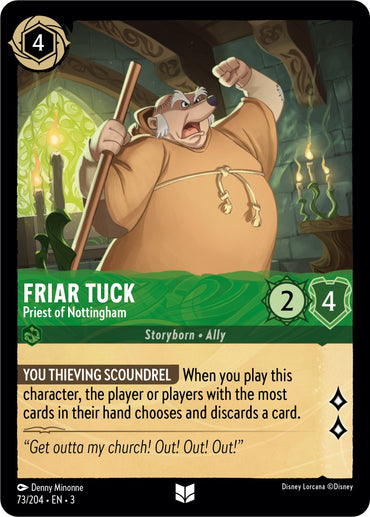 Friar Tuck - Priest of Nottingham (73/204) [Into the Inklands]