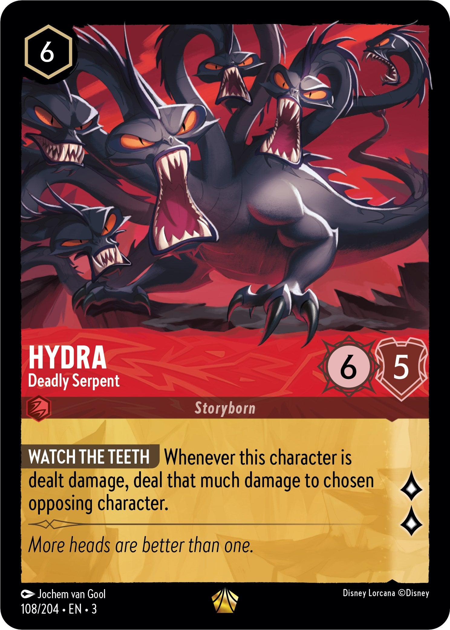 Hydra - Deadly Serpent (108/204) [Into the Inklands]