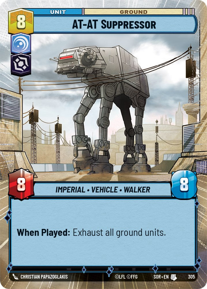 AT-AT Suppressor (Hyperspace) (305) [Spark of Rebellion]