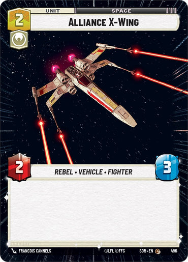 Alliance X-Wing (Hyperspace) (496) [Spark of Rebellion]
