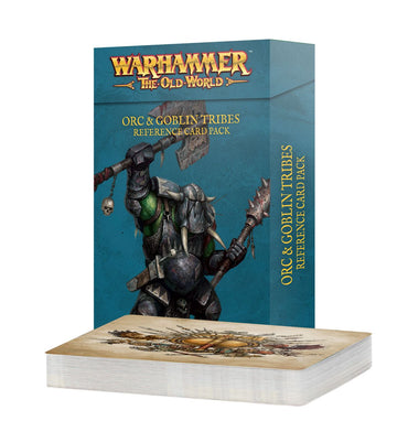 WARHAMMER: THE OLD WORLD ORC & GOBLIN TRIBES REFERENCE CARD PACK