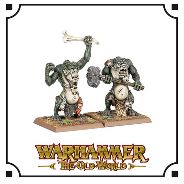 WARHAMMER: THE OLD WORLD ORC & GOBLIN TRIBES COMMON TROLLS