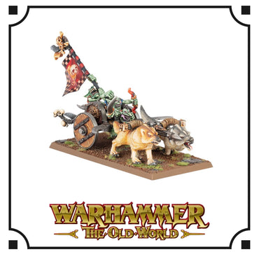 WARHAMMER: THE OLD WORLD ORC & GOBLIN TRIBES GOBLIN WOLF CHARIOT