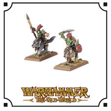 WARHAMMER: THE OLD WORLD ORC & GOBLIN TRIBES GOBLIN WOLF RIDER BOSSES
