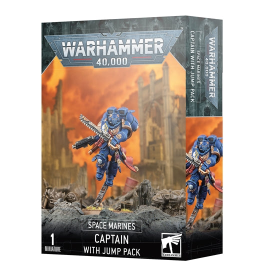 WARHAMMER 40,000 SPACE MARINES: CAPTAIN WITH JUMP PACK