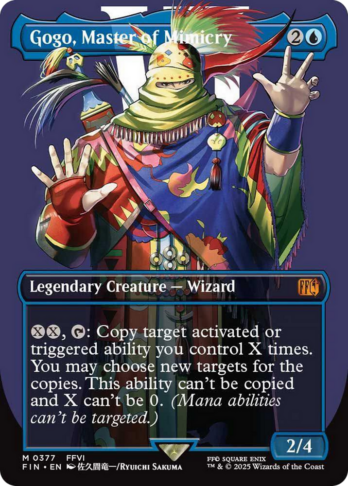 Gogo, Master of Mimicry (Borderless) [FINAL FANTASY]