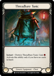 Threadbare Tunic [OUT180] (Outsiders)  Cold Foil