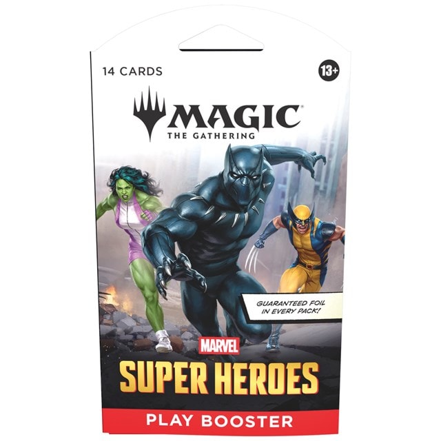 MTG MARVEL SUPER HEROES SLEEVED PLAY BOOSTER PACK