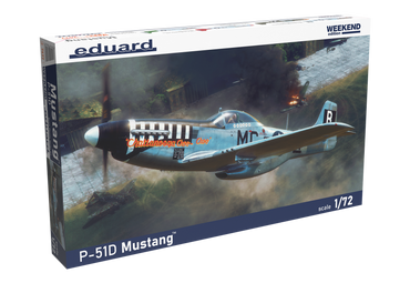 EDUARD 1/72 NORTH AMERICAN P-51D MUSTANG [WEEKEND EDITION]