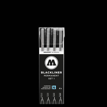 Molotow BLACKLINER Set 1 (4 Markers)