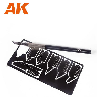 AK Interactive Photo Etched Saw Set
