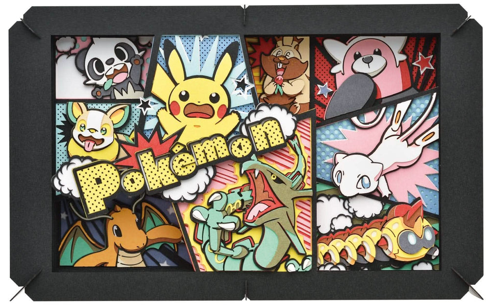 Ensky Paper Theater PK-L06 Pokemon Comic Pokemon