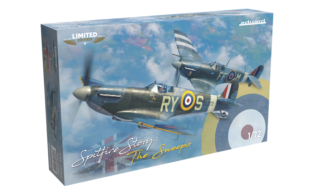 EDUARD 1/72 SPITFIRE STORY: THE SWEEPS DUAL COMBO