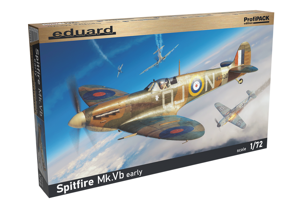 EDUARD 1/72 SUPERMARINE SPITFIRE MK.VB EARLY [PROFIPACK]