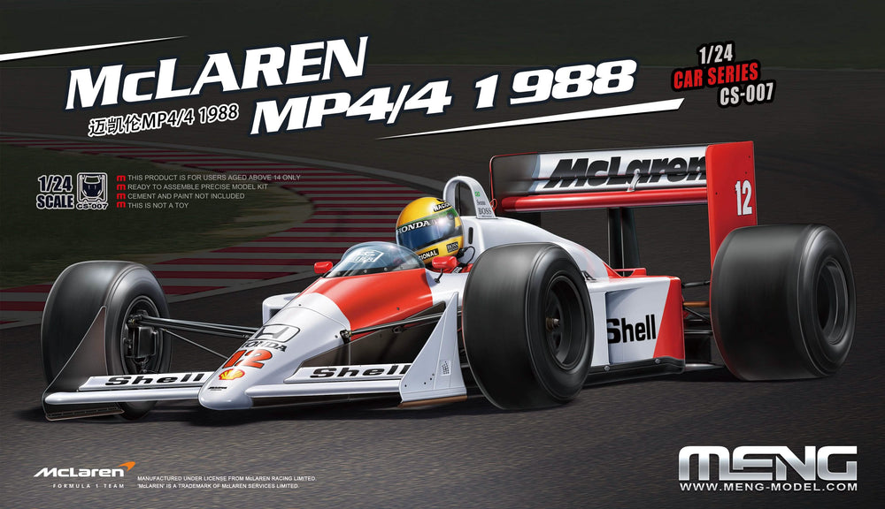 Meng 1/24 McLaren MP4/4 1988