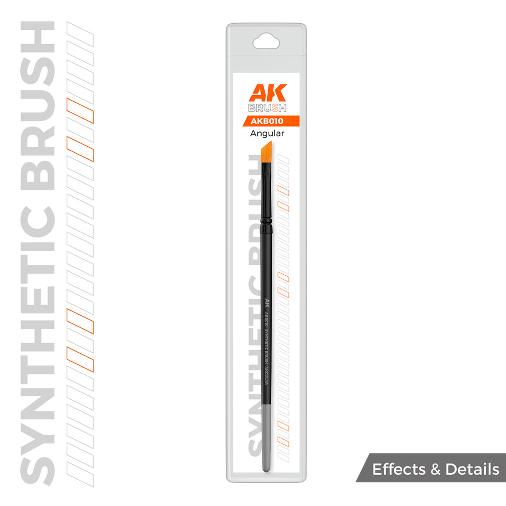 AK INTERACTIVE SYNTHETIC BRUSH - ANGULAR
