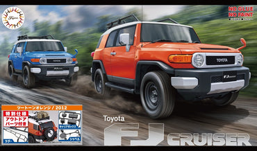 FUJIMI 1/24 SNAP KIT TOYOTA FJ CRUISER (TWO-TONE ORANGE/2012) SPECIAL EDITION (W/OUTDOOR PARTS) C-NX-25 EX-1