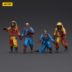 JOYTOY DARK SOURCE ZOMBIE FIGURE BIOCHEMICAL LAB TEAM