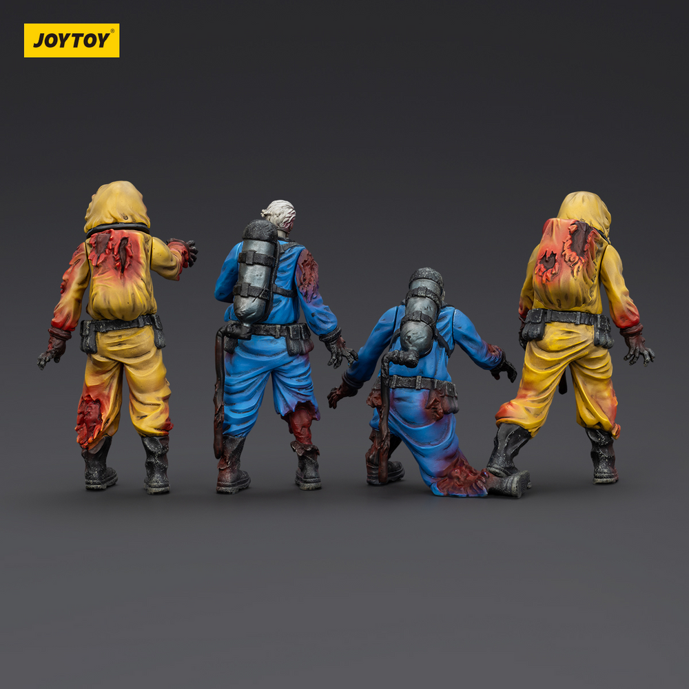 JOYTOY DARK SOURCE ZOMBIE FIGURE BIOCHEMICAL LAB TEAM