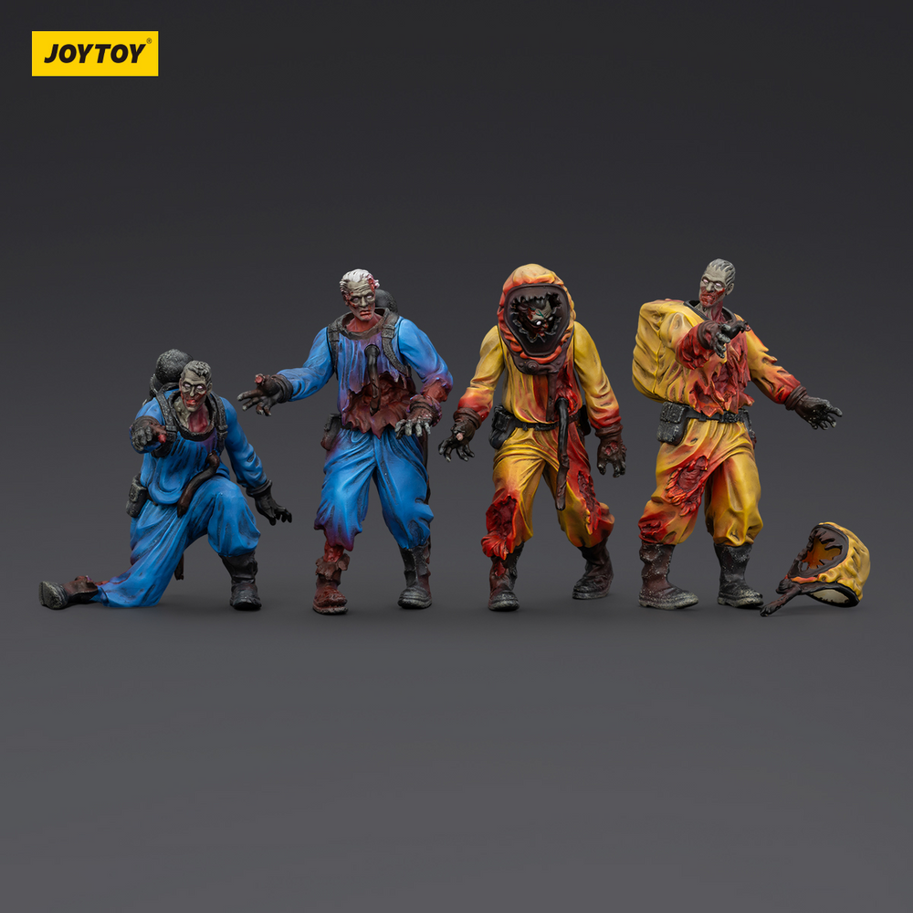 JOYTOY DARK SOURCE ZOMBIE FIGURE BIOCHEMICAL LAB TEAM