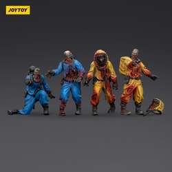 JOYTOY DARK SOURCE ZOMBIE FIGURE BIOCHEMICAL LAB TEAM