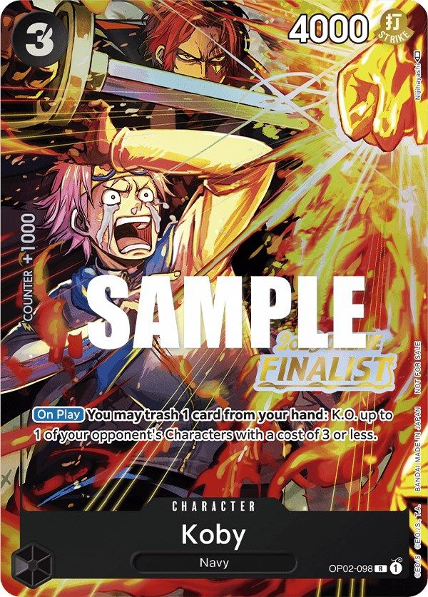 Koby (Online Regional 2023) [Finalist] [One Piece Promotion Cards]