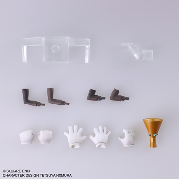 FINAL FANTASY VII BRING ARTS ACTION FIGURE - CAIT SITH & FAT MOOGLE