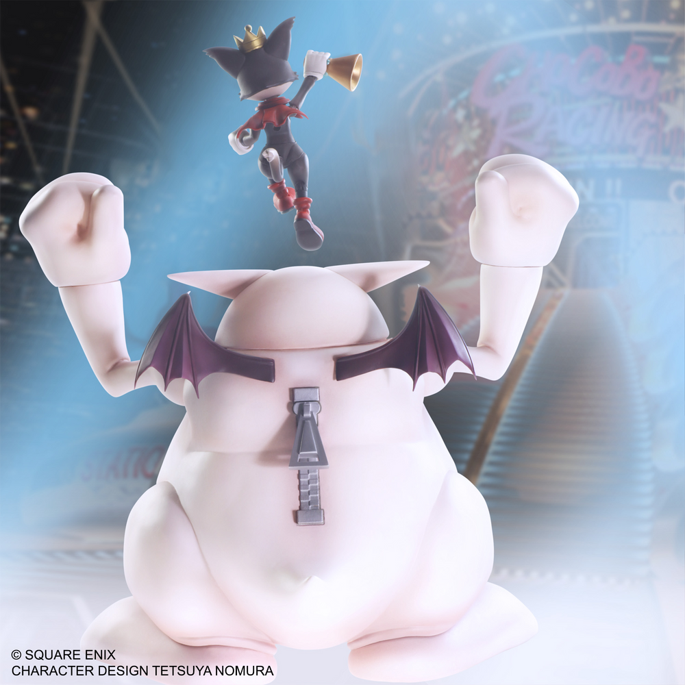 FINAL FANTASY VII BRING ARTS ACTION FIGURE - CAIT SITH & FAT MOOGLE