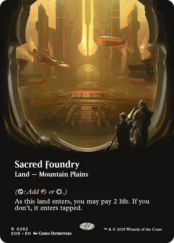 Sacred Foundry (Borderless) [Edge of Eternities]