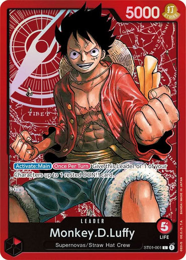 Monkey.D.Luffy (001) [Starter Deck: Straw Hat Crew]