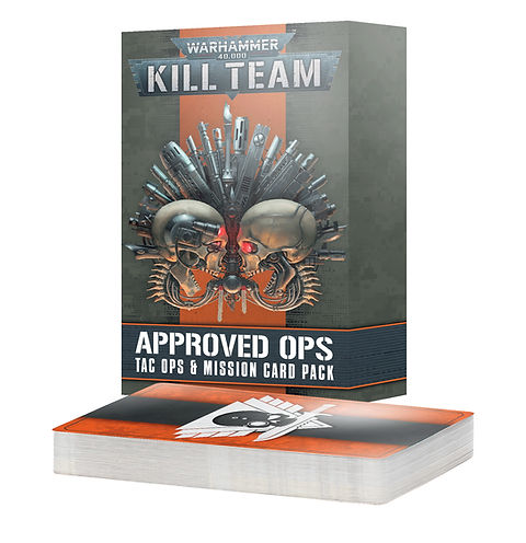 WARHAMMER 40,000 KILL TEAM APPR. OPS: TAC OPS/MISSION CARDS E