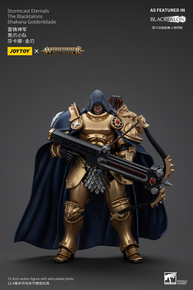 JOYTOY STORMCAST ETERNALS THE BLACKTALONS SHAKANA GOLDENBLADE