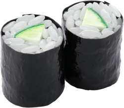 SUSHI PLASTIC MODEL: KAPPA MAKI (CUCUMBER SUSHI ROLL)(RE-RUN)