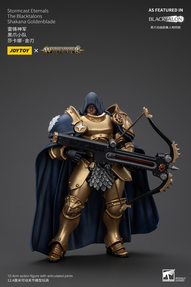 JOYTOY STORMCAST ETERNALS THE BLACKTALONS SHAKANA GOLDENBLADE