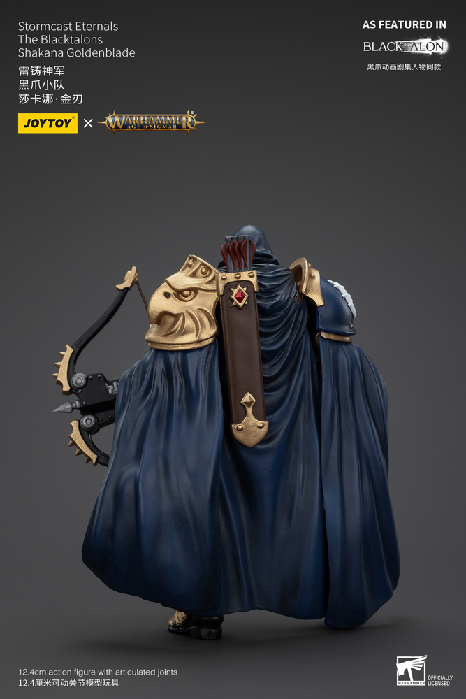 JOYTOY STORMCAST ETERNALS THE BLACKTALONS SHAKANA GOLDENBLADE