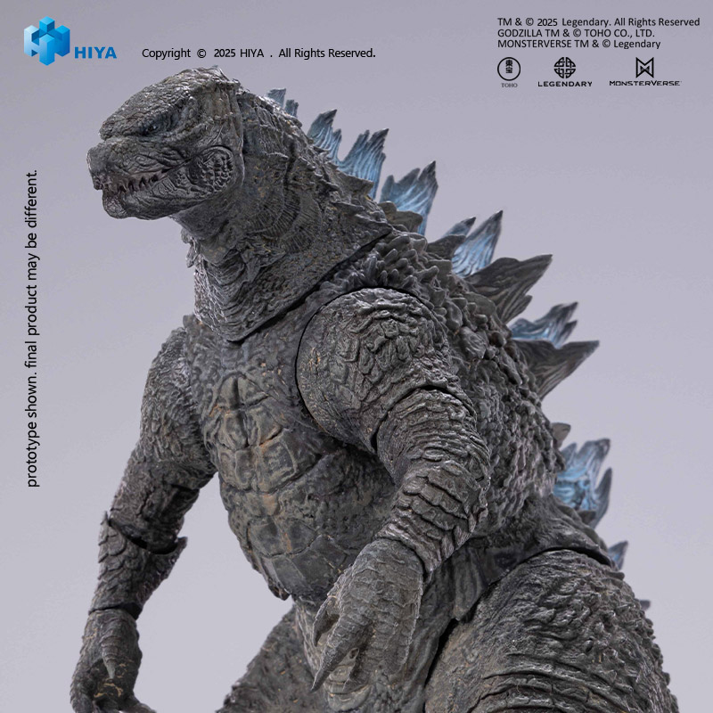 EXQUISITE BASIC SERIES NONE SCALE 7 INCH GODZILLA 2014 GODZILLA TRANSLUCENT VER.