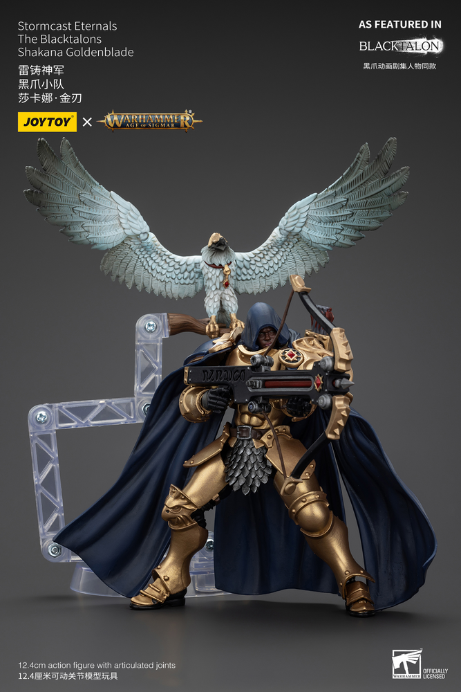 JOYTOY STORMCAST ETERNALS THE BLACKTALONS SHAKANA GOLDENBLADE