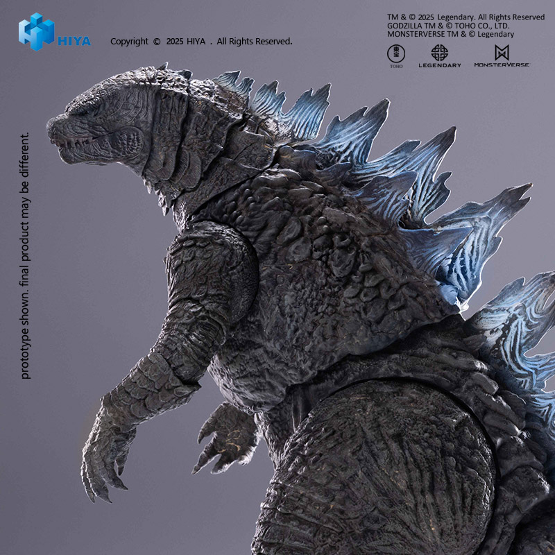 EXQUISITE BASIC SERIES NONE SCALE 7 INCH GODZILLA 2014 GODZILLA TRANSLUCENT VER.