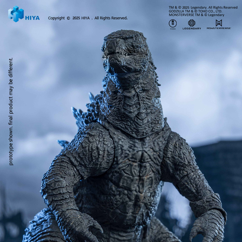 EXQUISITE BASIC SERIES NONE SCALE 7 INCH GODZILLA 2014 GODZILLA TRANSLUCENT VER.