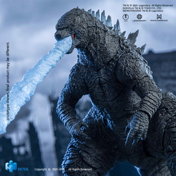 EXQUISITE BASIC SERIES NONE SCALE 7 INCH GODZILLA 2014 GODZILLA TRANSLUCENT VER.