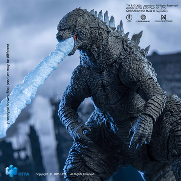 EXQUISITE BASIC SERIES NONE SCALE 7 INCH GODZILLA 2014 GODZILLA TRANSLUCENT VER.