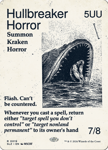 Hullbreaker Horror (0019) [Secret Lair x MSCHF: The Zeta Set]
