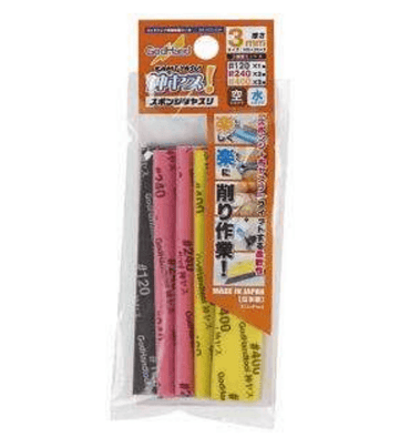 Kamiyasu-Sanding Stick 3mm-Assortment Set A