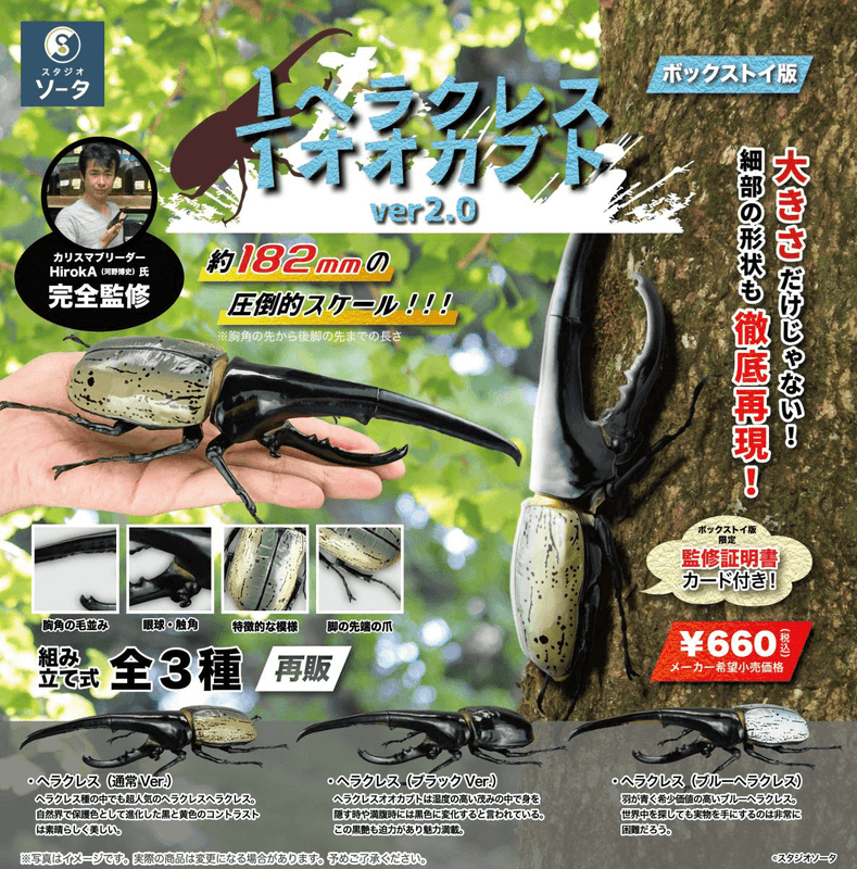 1/1 Hercules Beetle ver2.0 Single Unit