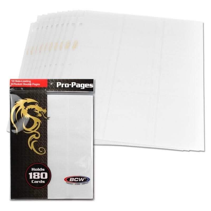 PAGES 18 POCKET SIDELOAD WHITE 10 PACK