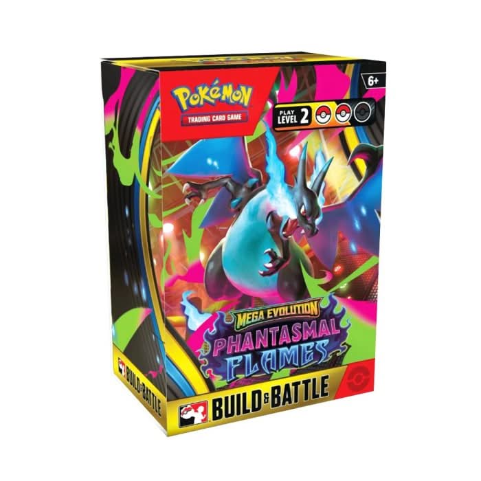 POKEMON ME02 PHANTASMAL FLAMES BUILD & BATTLE BOX