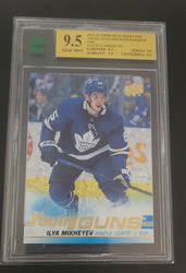 2019-20 Upper Deck Series 1 Young Guns Speckled Rainbow Foil #210 Rookie Rc Ilya Mikheyev Mnt 9.5