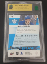 2019-20 Upper Deck Series 1 Young Guns Speckled Rainbow Foil #210 Rookie Rc Ilya Mikheyev Mnt 9.5